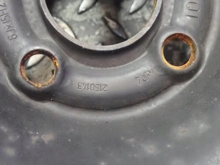 Штампованный диск Opel OE 2150143 6.0" x 15" 4x100 ET 49, фото 9