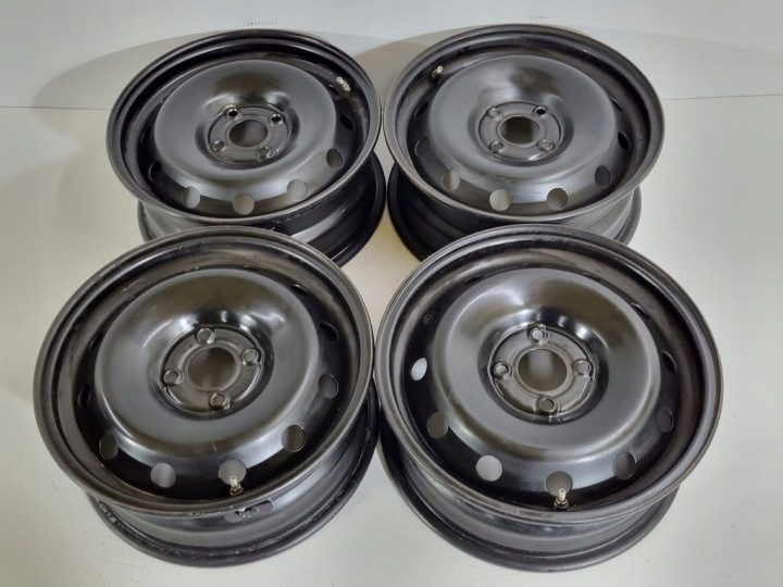 4× Штампованный диск Renault OE 6.0" x 15" 4x100 ET 50, фото 6