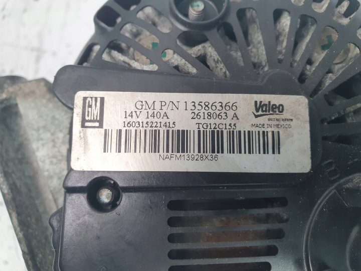 ГЕНЕРАТОР Opel Insignia 2.0 CDTI Lucas LRA 03125 08-17r, фото 2