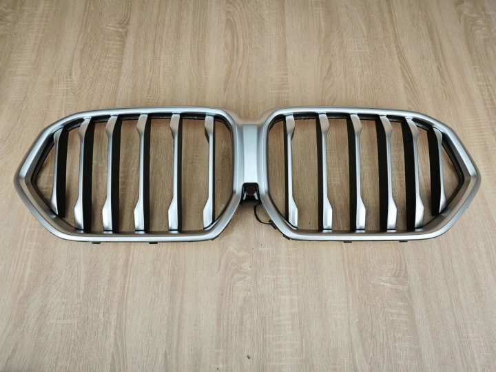 РЕШЕТКА РАДИАТОРА БАМПЕРА ПЕРЕДНЯЯ ПОДСВЕТКА LED BMW X6 G06 РЕСТАЙЛИНГ 5A35D22 12 л.с., фото 1
