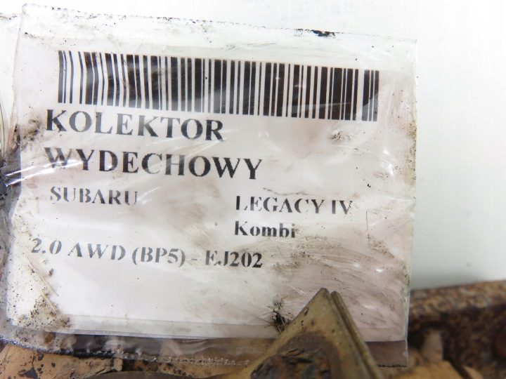 ВЫПУСКНОЙ КОЛЛЕКТОР SUBARU LEGACY IV 2.0, фото 9