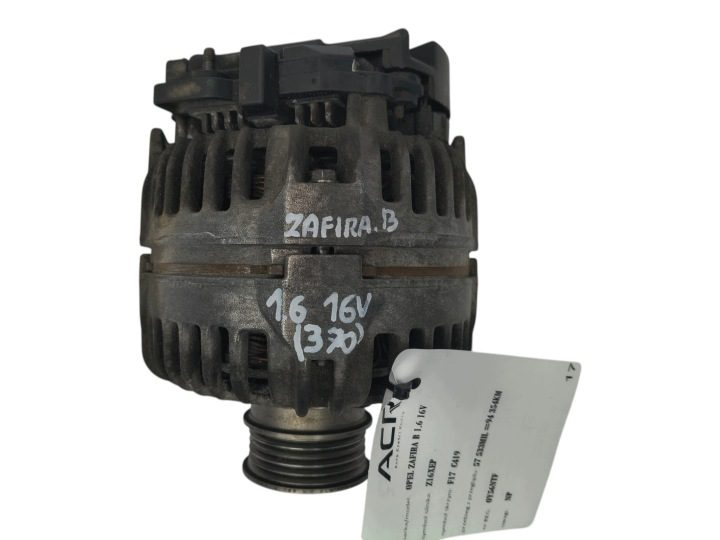 Генератор Opel Astra III H 1.6 16V Bosch 0124425020 55556067 ZJ 100A, фото 3