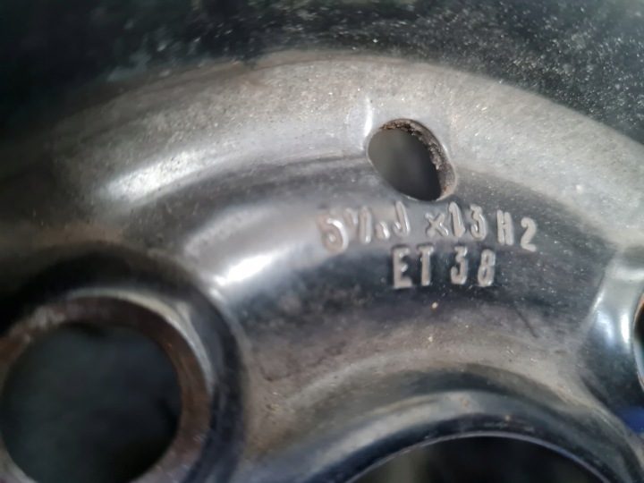 Штампованный диск Volkswagen OE 5.5" x 13" 4x100 ET 38, фото 8