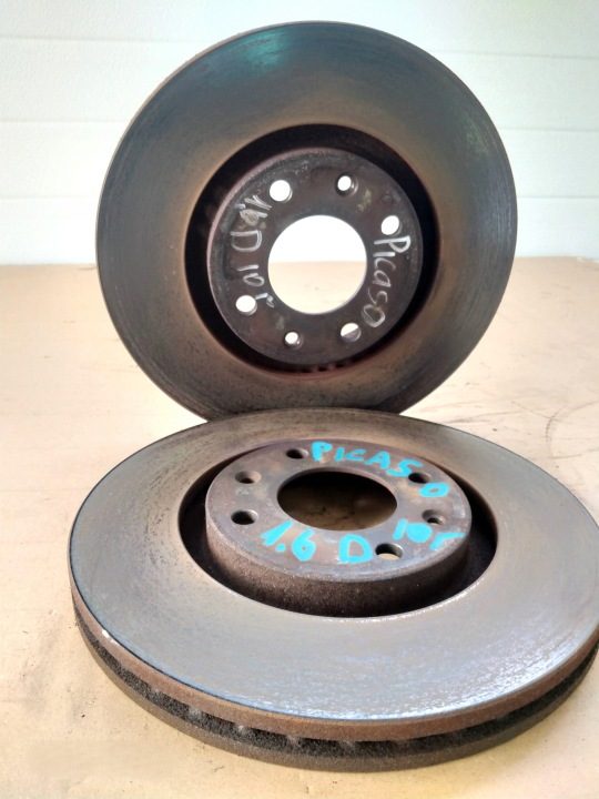 ДИСКИ ТОРМОЗНЫЕ ПЕРЕДНИЕ КОМПЛЕКТ CITROEN C4 PICASSO, фото 1