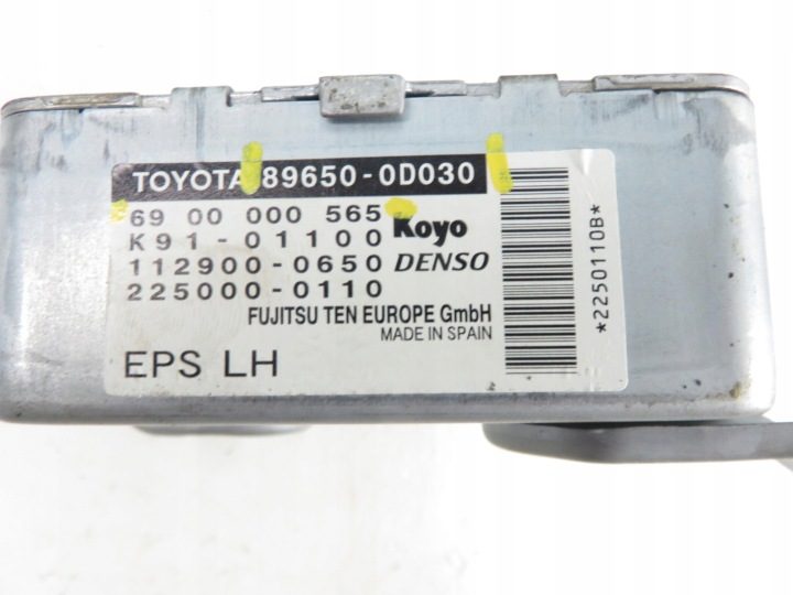Блок управления ЭУР Toyota Yaris I 896500D030, фото 2