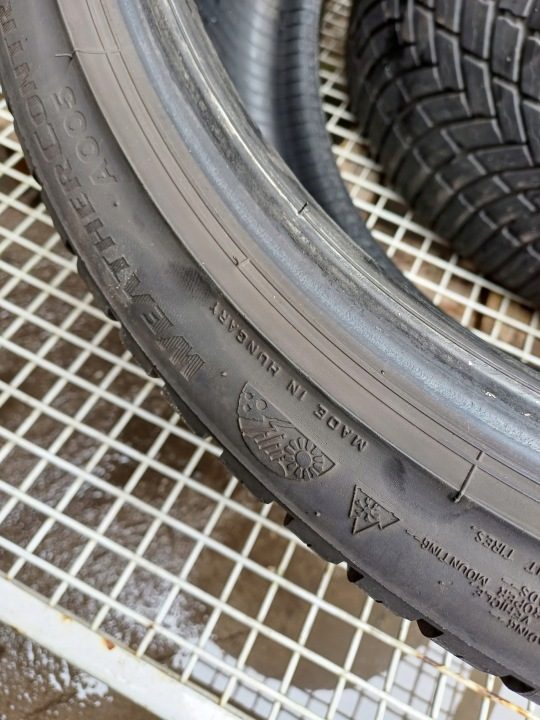 4× Шина летняя Bridgestone Potenza RE050A 255/35R18 90 Вт защита диска, усилитель (XL), фото 5