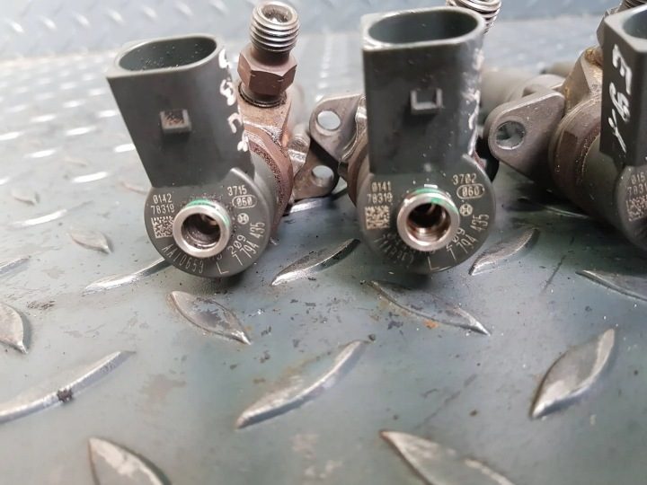 Форсунки KLP (x4) BOSCH 7794435 BMW 3 E90 320d M47N2 E60 525d M57N2 E87 118d, фото 3