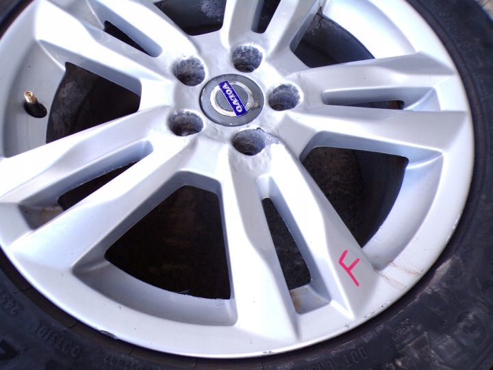 4× Литой диск Volvo OE 8.0" x 17" 5x108, фото 11
