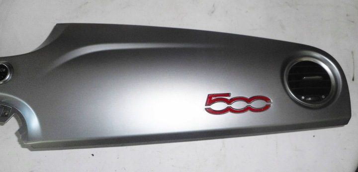 Fiat 500C 07-15 молдинг декор панели консоли 51803289, фото 3