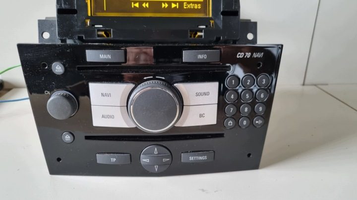 Автомагнитола Opel cd70 Opel Astra h Zafira b GID дисплей 2-DIN, фото 5