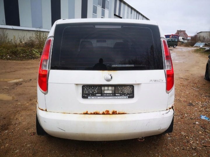Skoda Praktik Защита коллектора 2008 1.4L, фото 8