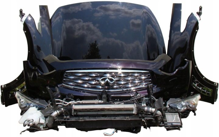 Infiniti FX QX70 капот двигателя, фото 1
