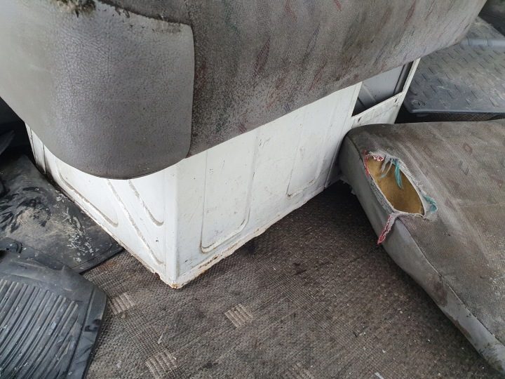 Сиденье переднее правое двойное dwójka пассажира Volkswagen LT 28 - 35, фото 6