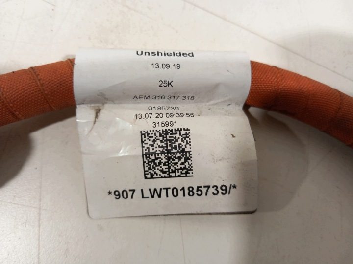 Volkswagen ID.3 E11/E12 2019 - н.в. Трубка высокого напряжения EBJC, фото 7