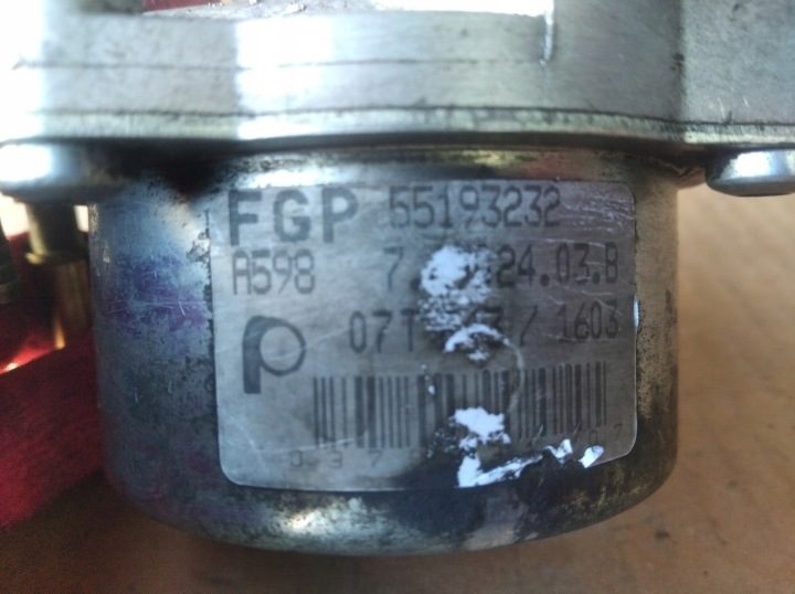 ВАКУУМНЫЙ НАСОС OPEL 1,3 CDTI, фото 2