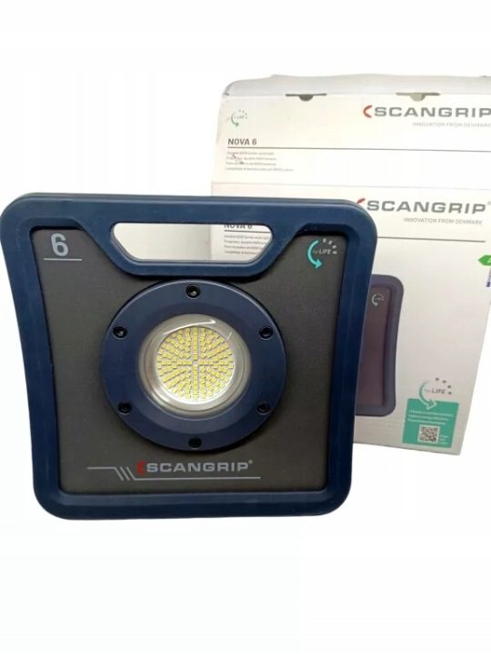 Scangrip фара рабочего света гаражная LED 6000lm 03.6203 NOVA 6, фото 7