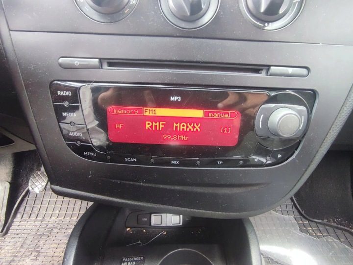Магнитола CD штатная Seat Leon II рестайлинг (2009-2012) 1P0035153D, фото 1