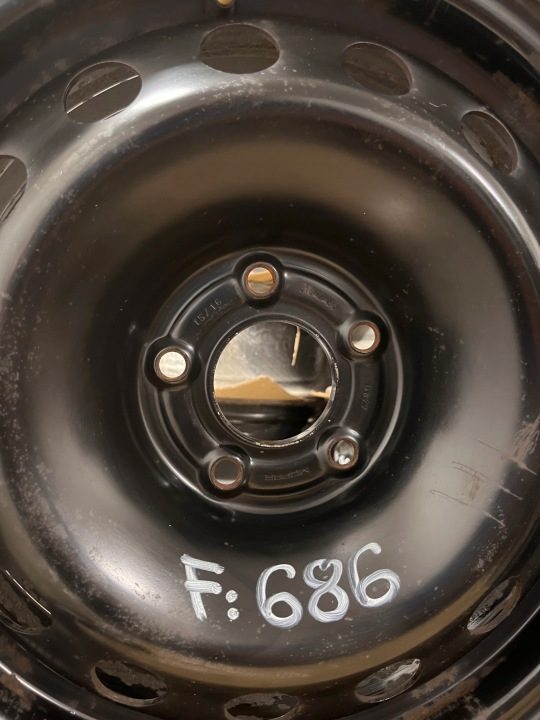 Штампованный диск Fiat OE 0052090714 6.5" x 16" 5x110 ET 40, фото 5