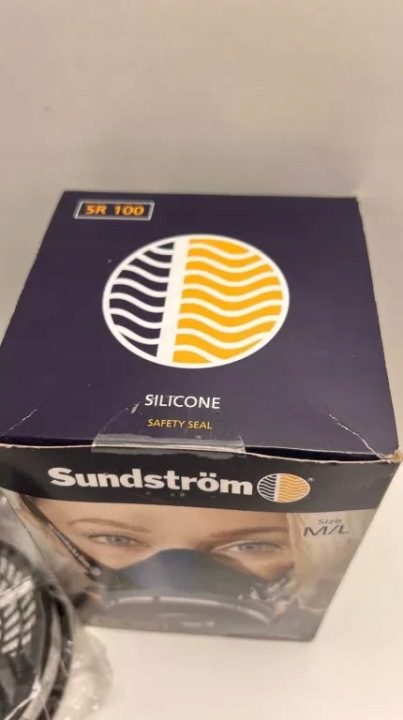 Полумаска Защитная Капот Противопылевой Газовый Sundstrom SR 100 M/L Оригинал, фото 2