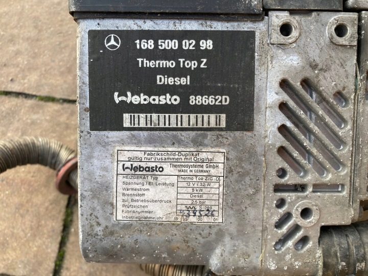 ПЕЧКА MOKRY WEBASTO 12V TERMO TOP Z 5 кВт НАСОС, фото 2