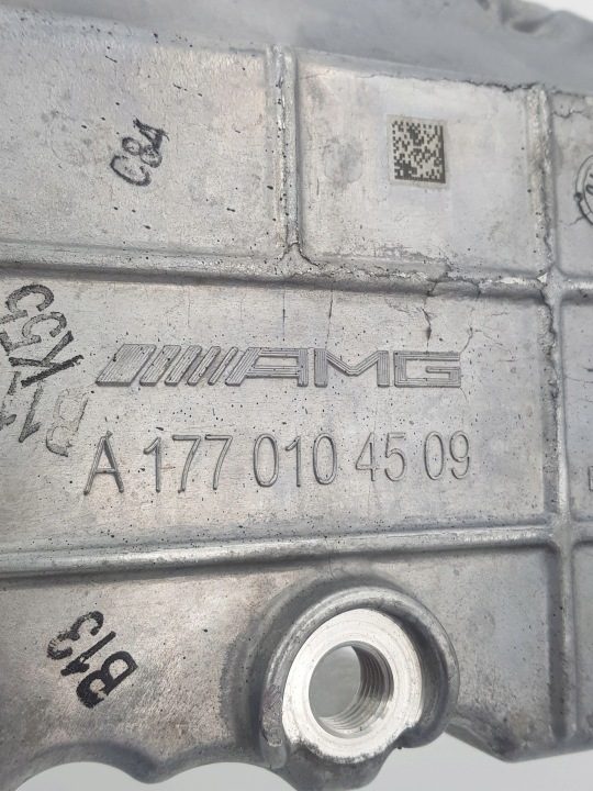 ОРИГИНАЛЬНЫЙ НИЖНИЙ МАСЛЯНЫЙ ПОДДОН MERCEDES M177 4.0 V8 A1770104509, фото 6