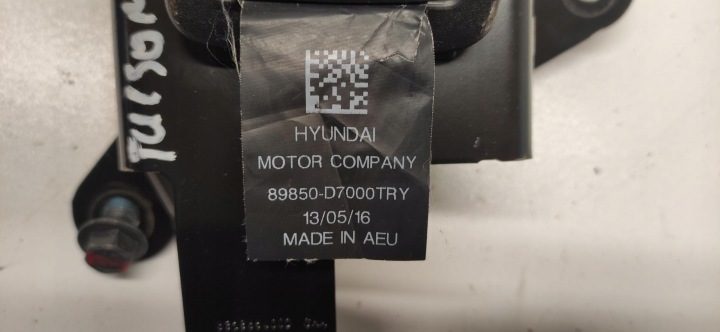 Hyundai Tucson 15-20 ремень безопасности средний крыша 89850-D7000, фото 3