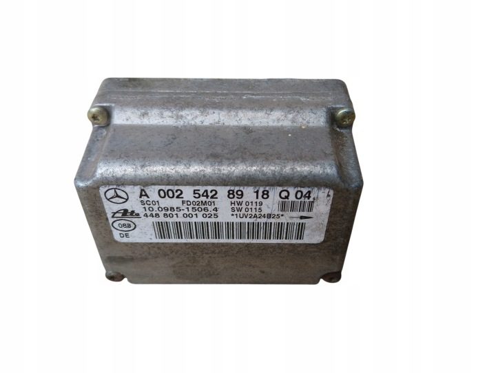 Датчик ускорения MERCEDES-BENZ C (W203) A0025428918 2.15L дизель, фото 1