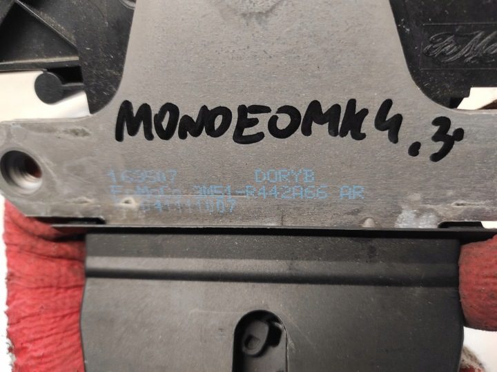 FORD MONDEO MK4 07- УНИВЕРСАЛ ЗАМОК КРЫШКИ БАГАЖНИКА 3M51-R442A66-AR, фото 4