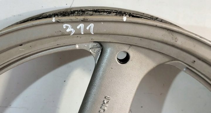 Диск передний 17"x3,00" Suzuki GSF 400 BANDIT 1991-1997r, фото 2