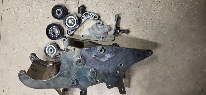 Кронштейн компрессора, Bracket Oliva Torras Renault Master 2.3L FWD KC12120300, фото 3