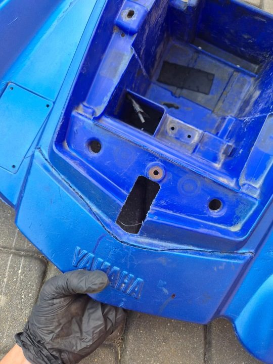 Крыло заднее подкрылок пластик обтекатель Yamaha YFM 660 Raptor 2001-2005, фото 7