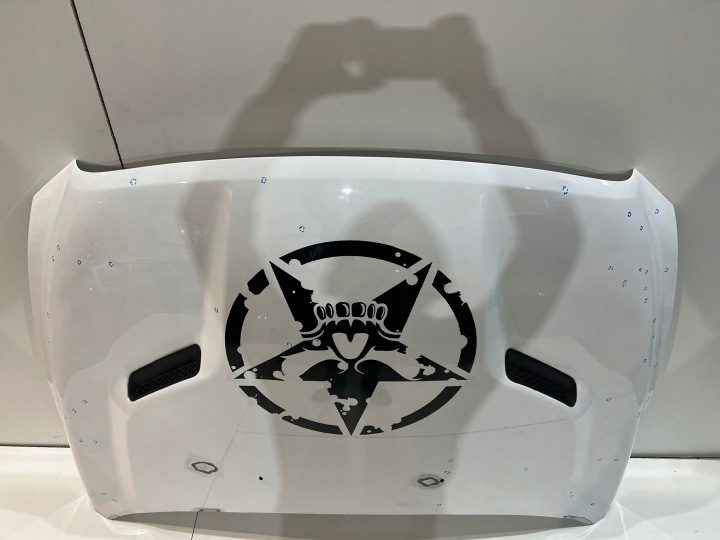 Капот двигателя Dodge RAM Sport SRT 13-18r, фото 4