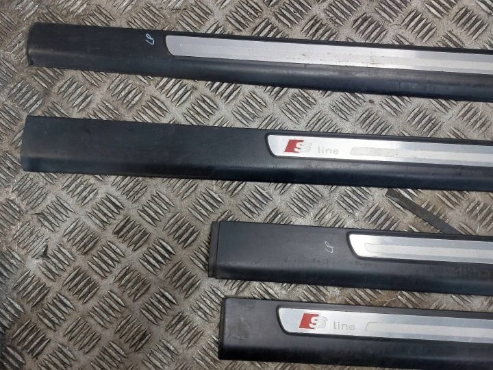 Накладка порога внутренняя комплект Audi A6 C6 4F0853376E 4F0853375E, фото 2