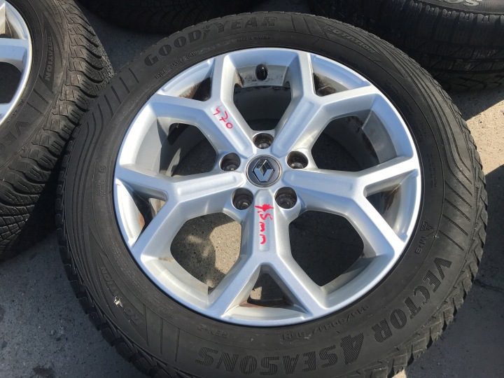 Renault Kadjar колеса диски шины 17" 205/55/17 5X114.3 ET40 всесезонные, фото 5