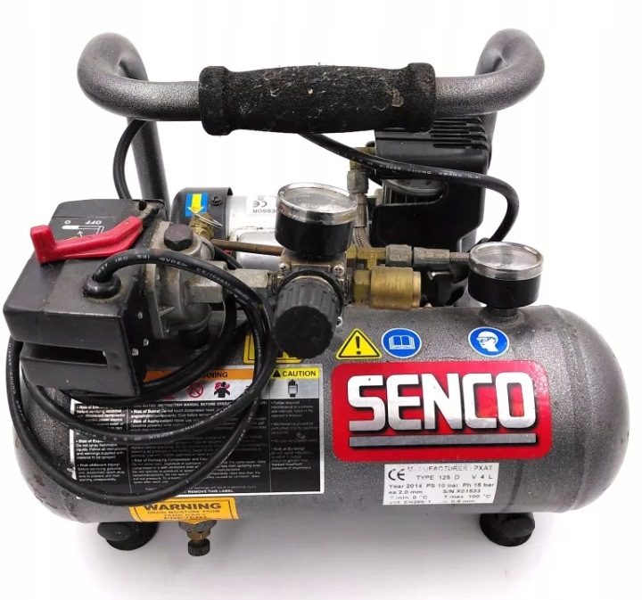Компрессор безмасляный Senco PC1010 34 l 8 бар, фото 2