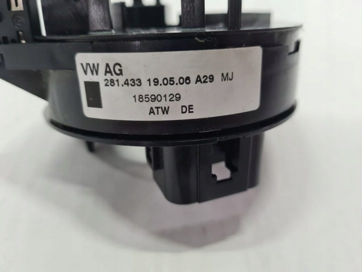 VW T5 шлейф airbag улитка руля ДАТЧИК ПОВОРОТА ESP 281.433 A29, фото 3
