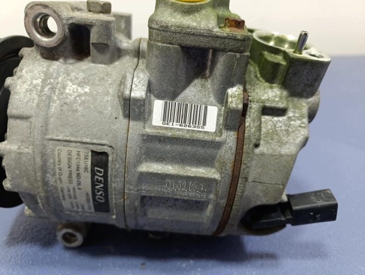 SEAT TOLEDO III 04-10 1.6 MPI 102 л.с. КОМПРЕССОР КОНДИЦИОНЕРА 447260-1700, фото 9