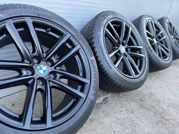 КОЛЕСА ЗИМНИЕ BMW 5 G30 G31 245/45/18 Continental распродажа !, фото 2