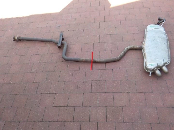 VW GOLF V 1.9 TDI ГЛУШИТЕЛЬ КОНЕЧНЫЙ 1K0253811M, фото 1