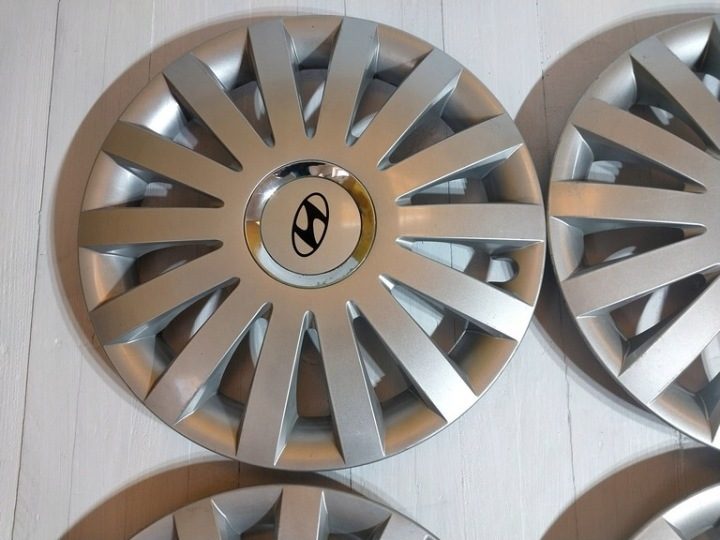 4× 4 шт. 15-calowe колпаки защитные modne R15 универсальные ZU, фото 10