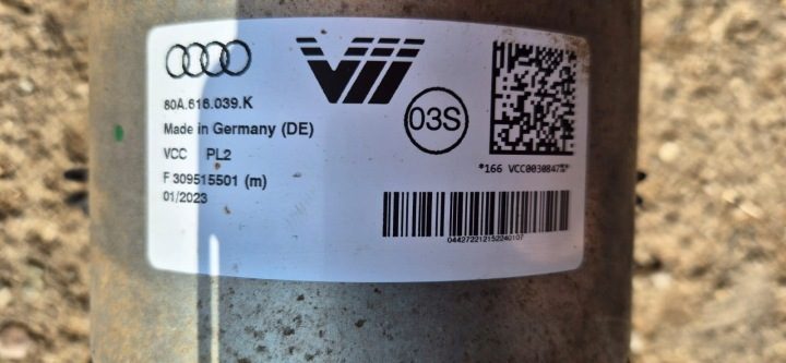 Амортизатор пневматический Audi Q5 80A616039K 2023 год, фото 2
