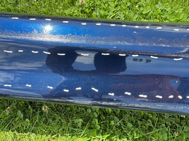 ПОРОГ НАКЛАДКА ПОРОГА ПРАВАЯ ТЕМНО-СИНЯЯ SUZUKI SX4 06- ZJP СЕДАН, фото 11