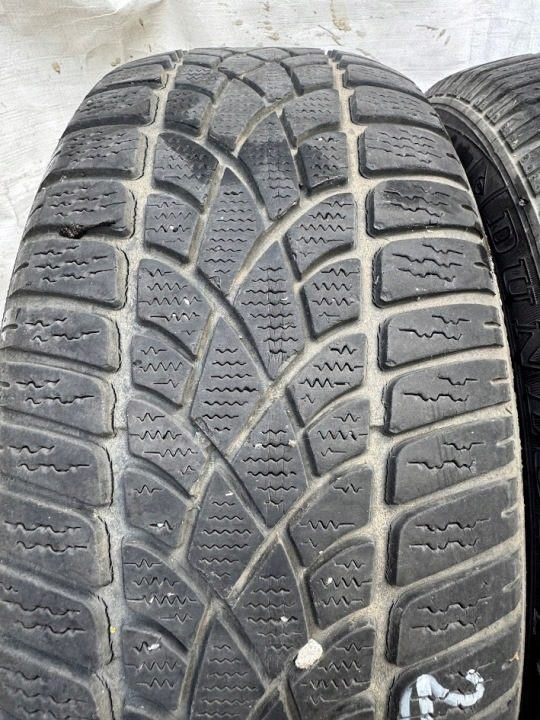 2× Шина зимняя Dunlop SP Winter Sport 3D 205/55R16 91 H сцепление на снегу (3PMSF), защита диска MO - Mercedes-Benz, фото 3