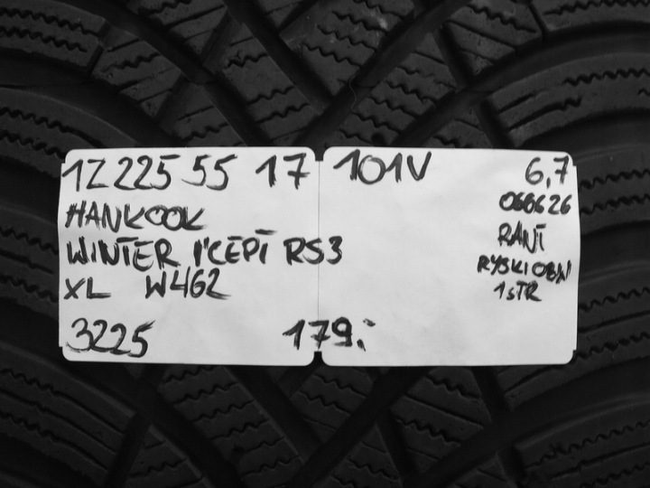 Шина зимняя Hankook Winter i*cept RS3 W462 225/55R17 101 В сцепление на снегу (3PMSF), защита диска, усилитель (XL), фото 14