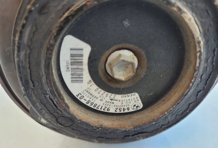 ШКИВ КОМПРЕССОРА КОНДИЦИОНЕРА BMW 9217868, фото 2