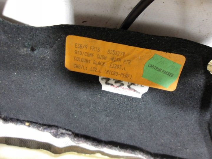 СИДЕНЬЕ ПРАВОЕ ОБШИВКА СИДЕНЬЯ ПОДУШКА СИДЕНЬЯ КОЖА BMW E39 B18, фото 6