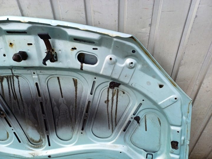 Opel Corsa C 3D 00- капот двигателя, фото 6