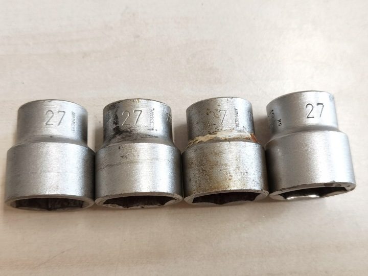 Насадка 1/2" 6-kątna RAHSOL No.15 27 мм, фото 2