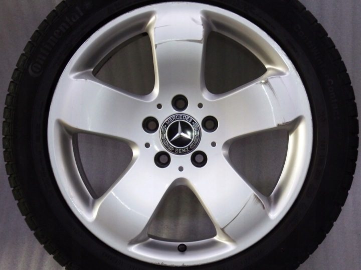 КОЛЕСА MERCEDES E C КЛАСС 8x17 ET33 5x112 ОРИГИНАЛ ЗИМА, фото 4