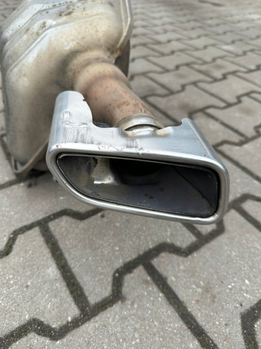 Выхлоп, глушитель, katalizator,exhaust Mercedes SL R230, РЕСТАЙЛИНГ, SL550, OM273,V8, фото 14